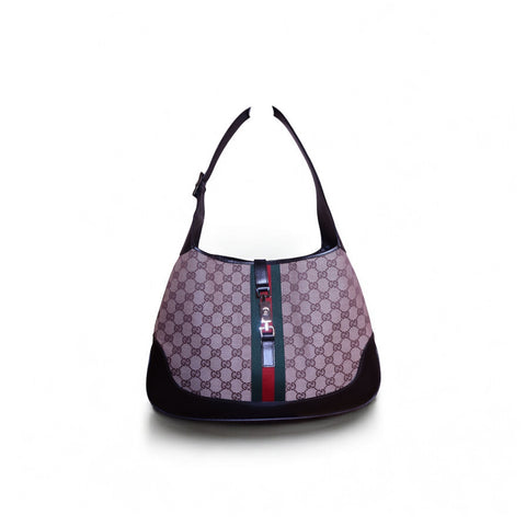Gucci Jackie Multi-color Canvas Shoulder Bag