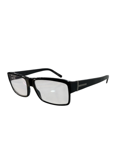 Gucci Black Rectangular Glasses