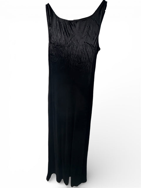 Plein Sud Black Velvet Dress