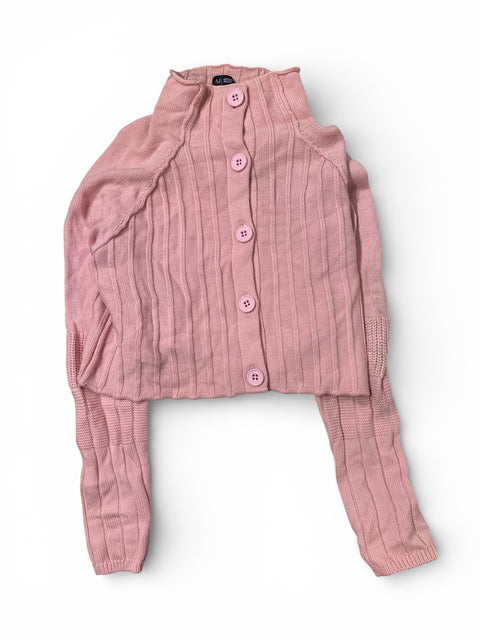 Armani Pink Wool Cardigan