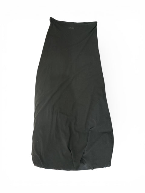 JPG Black Mesh Long Skirt
