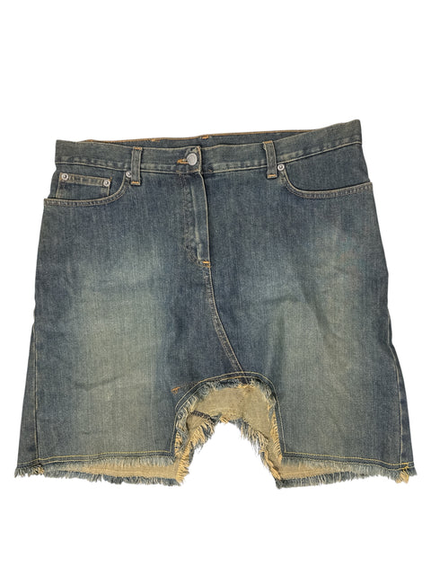 Richmond Asymetric Jean Skirt