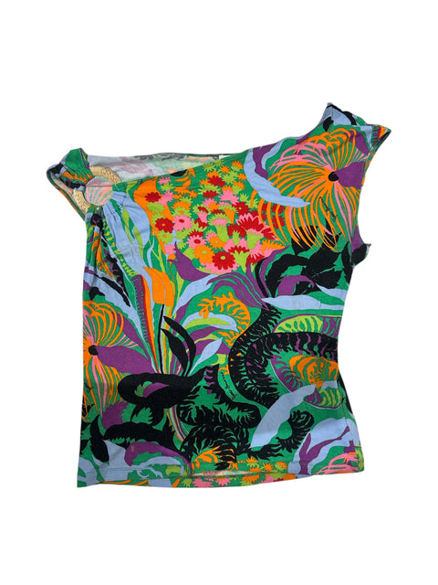 Roccobarocco Colorful Asymmetric Top