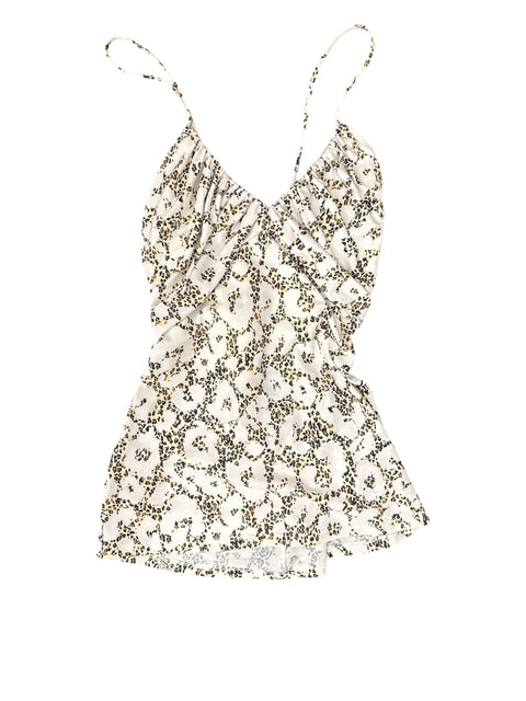 Just Cavalli Leo Print Top