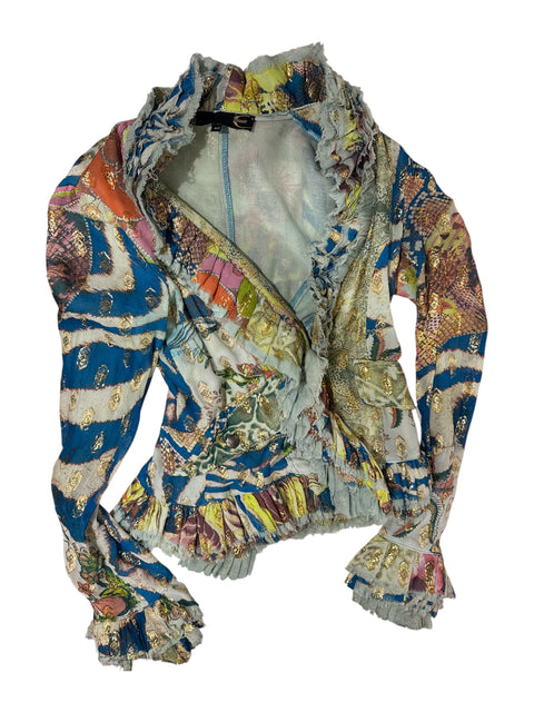 Roberto Cavalli Colorful Print Set