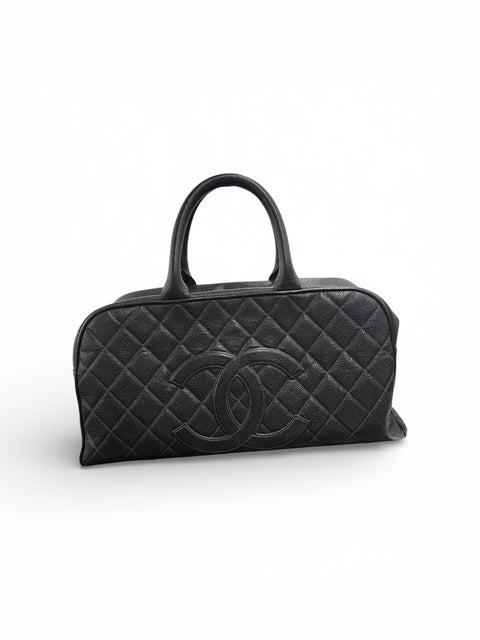 Chanel Black Quilted Handbag