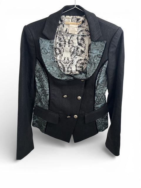 Roberto Cavalli Detail Velvet Jacket