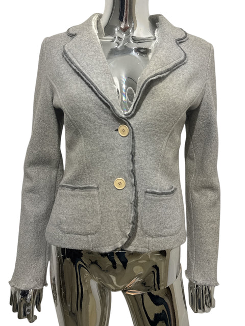 Vintage Grey Tailored Jacket