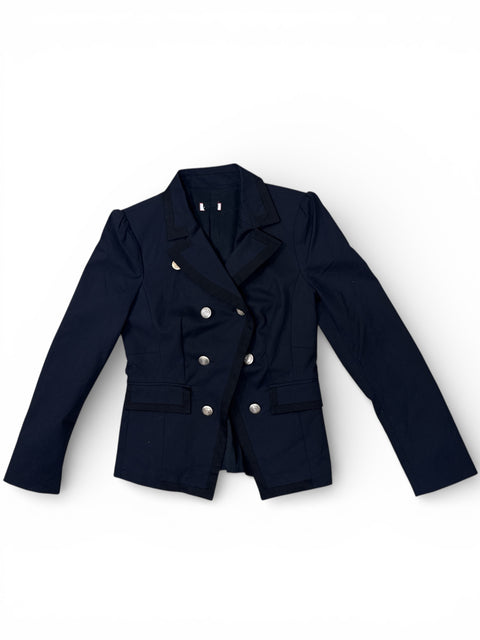 Vintage Navy Gold-Button Jacket