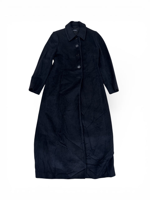 Brooksfield Black Long Wool Coat