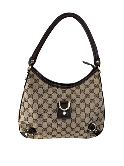 Gucci Abbey Hobo Monogram Bag