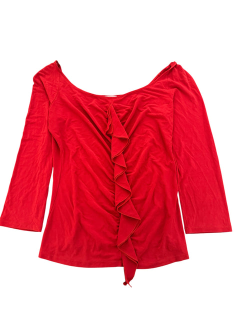 Valentino Red Frown Long Sleeve