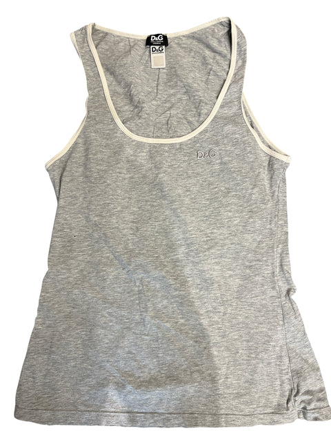 Dolce & Gabbana Light Grey Tank Top