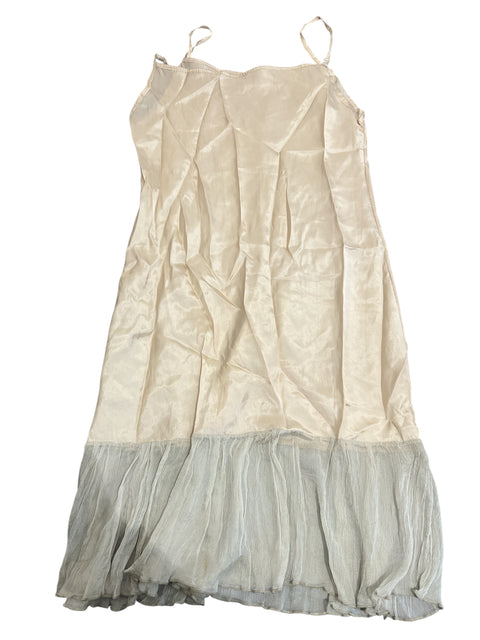 Vintage Gold Mesh Detail Dress