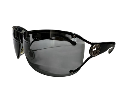 Gucci Full Black Mask Sunglasses