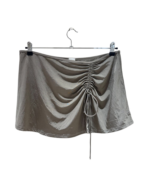Philippe Matignon Khaki Stretch Skirt
