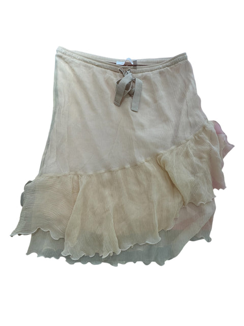 Chloe Baby Pink Ruflles Skirt