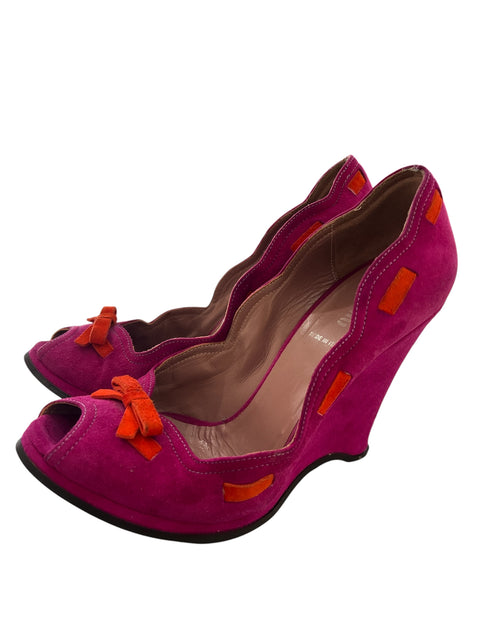 Miu Miu Purple Heels T.38