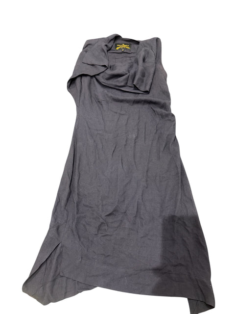 Vivienne Westwood Navy Blue Corset Dress