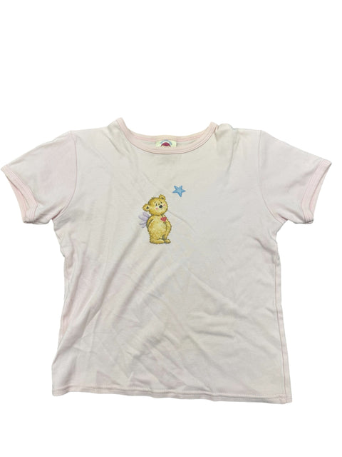 English Teddy Bear Company Baby Pink Bear Print T-Shirt