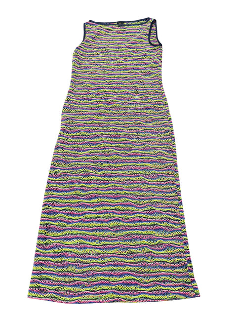Gai Mattiolo MultiColor Lace Long Dress