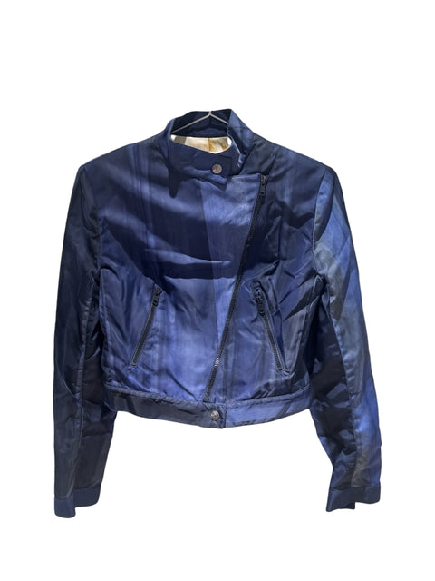 Christian Dior Blue Striped Canvas Set