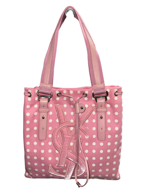 YSL Pink Dot Bag