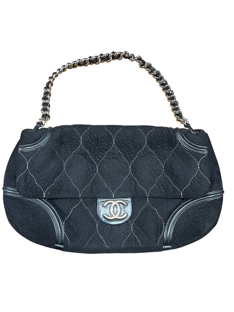 Chanel Big Chain Jersey Bag