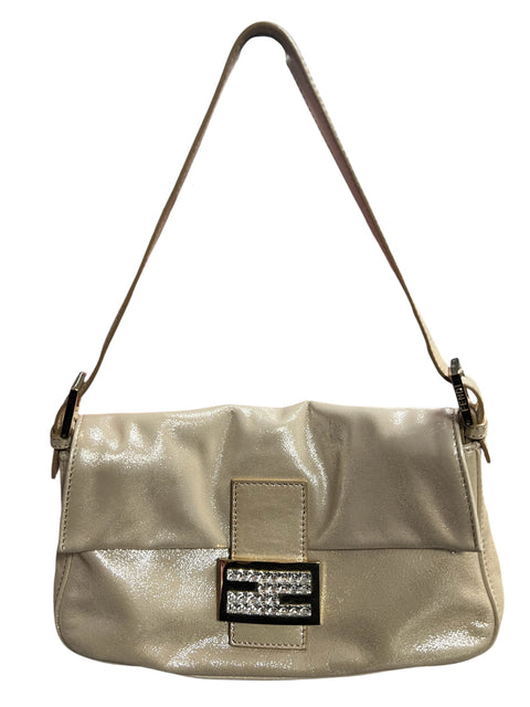 Fendi Baguette Champagne Bag