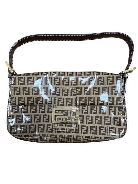 Fendi Baguette PVC Coated Bag