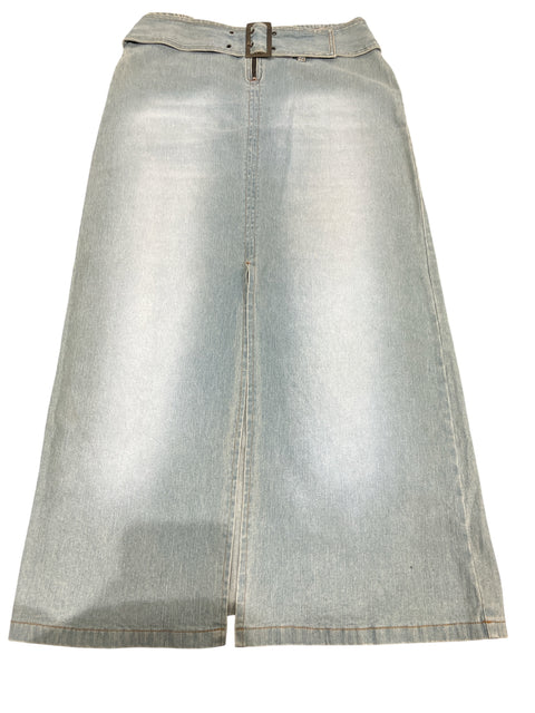 Vintage Light Blue Denim Long