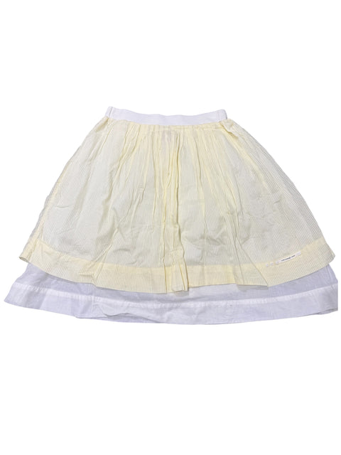 Cop Copine Yellow Flared Skirt