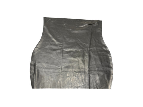 Latex Black Mini Skirt