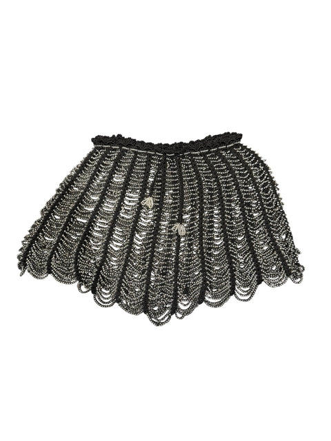 Vintage Beads Crochet Skirt