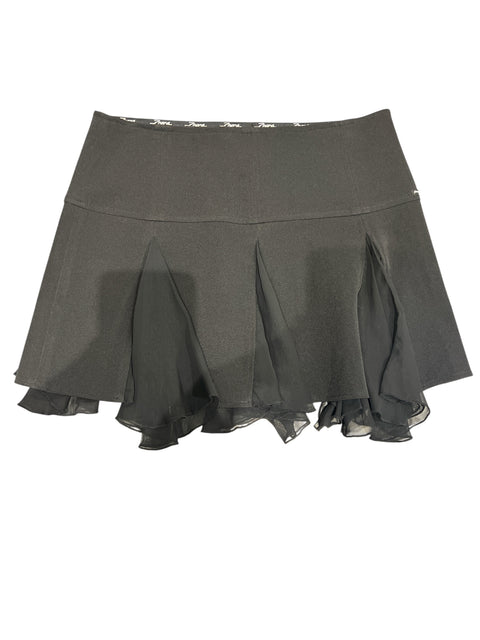 Phard Black Flying Mini Skirt