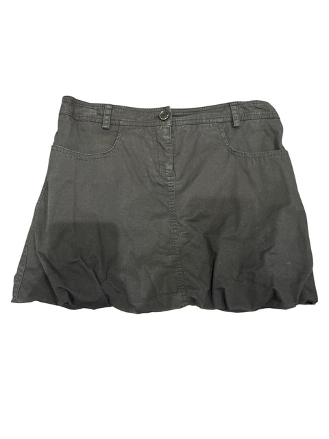 Patrizia Pepe Black Balloon Mini Skirt