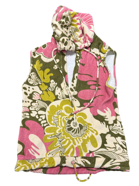 Sisi Green Terry Cloth Top