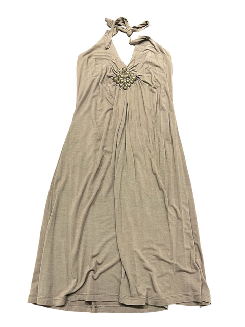 Opera Dust Rhinestone Detail Mini Dress