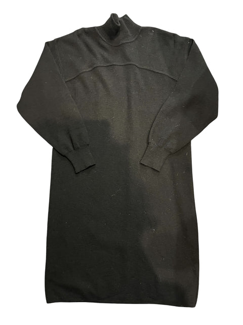 Guy Laroche Black Wool Knit Dress