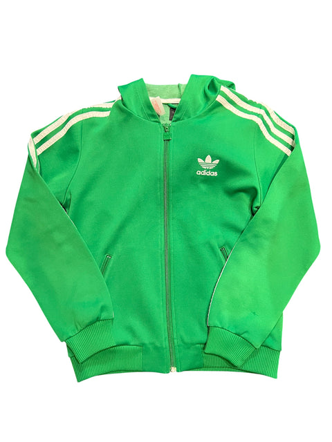 Adidas Green Zip Hoodie