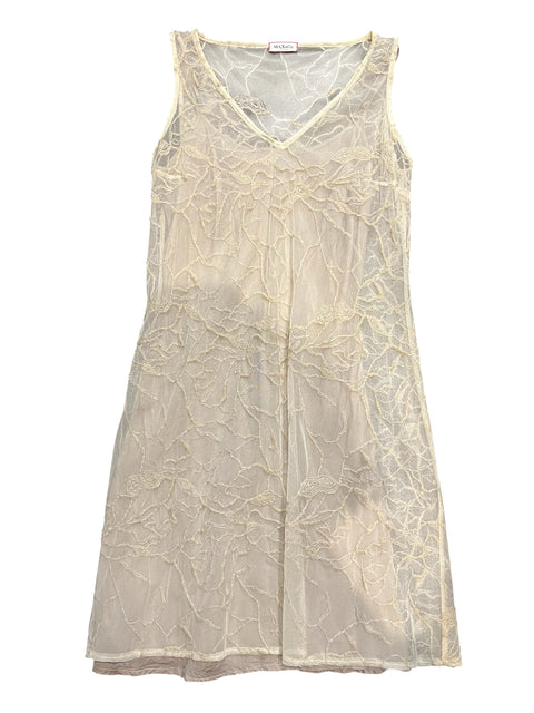 Max & Co Ecru Lace Double Dress