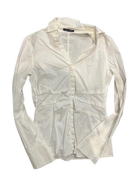 Strenesse White V-Neck Shirt