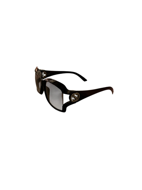 Gucci Black Silver Details Sunglasses