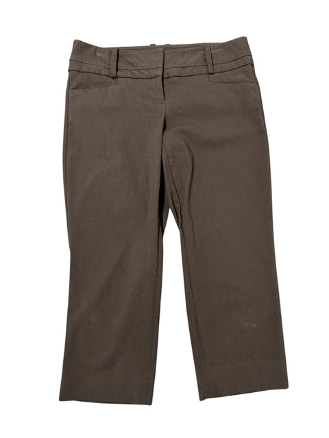 The Limited Brown Tailored Capri
