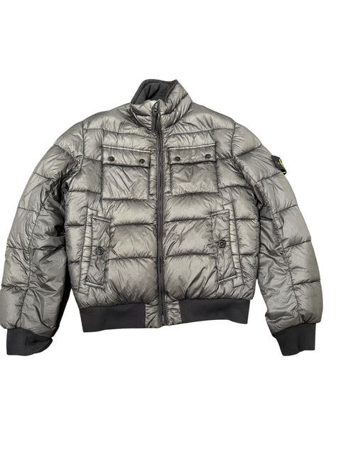 Stone Island Grey Puffer Jacket