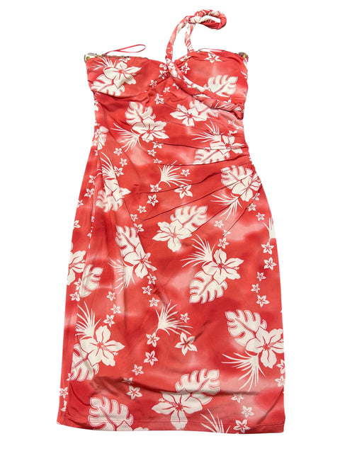 Blugirl Red Tropical Flower Dress
