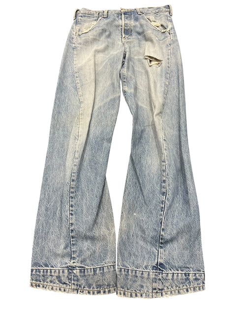 Levi's Light Blue Ripped Jeans