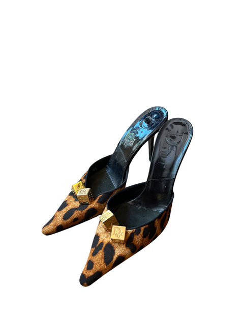 Dior Dice Mules By Galliano T.37