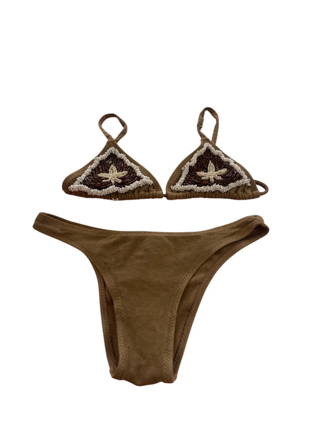 Miss Bikini Pearl Suede