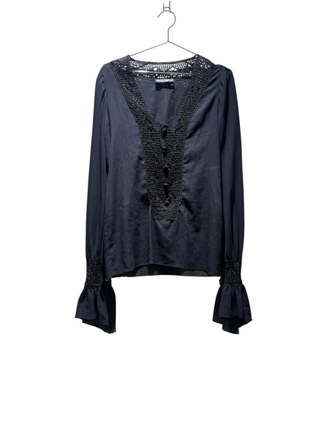 Dolce & Gabbana Black Silk Shirt